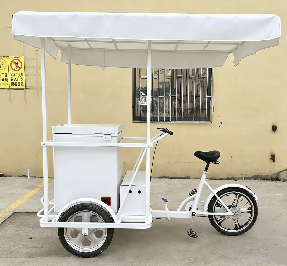 solarcoolershub's tweet image. 108L Solar Ice Cream Tricycle Cart 🍦☀️

Simple, mobile, and solar powered.
Perfect for street vending and outdoor ice cream sales.

✔ 108L capacity
✔ Solar powered
✔ Easy to move

Whatsapp: 86-15757277513

#SolarIceCreamCart #IceCreamCart #SolarFreezer