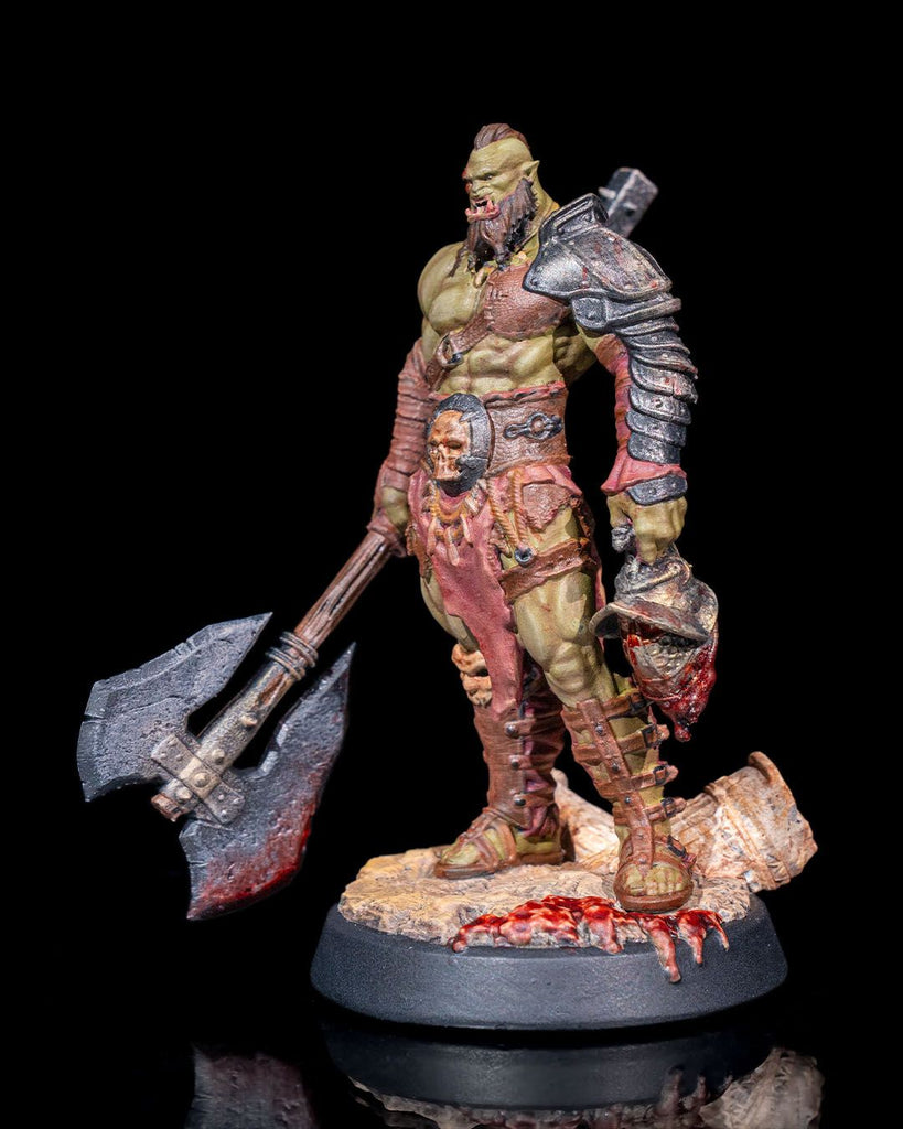 Buyfilterstore's tweet image. 🎨 Unleash the beast on your tabletop! Introducing the Savage Orc Warlord Miniature from BuildInk—a 3D printed masterpiece perfect for painters, RPG players, and collectors. Unpainted and customizable at just $9.99. Grab yours now and start personalizing! #buildink-miniature