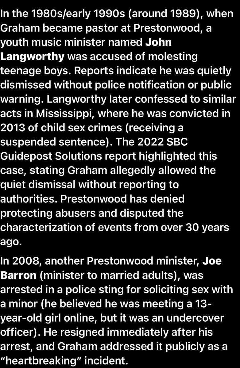 <a href="/jackngraham/">Jack Graham</a> <a href="/MrsErikaKirk/">Erika Kirk</a> <a href="/Prestonwood/">Prestonwood Baptist</a> You can’t make this up… everytime 🤔.. whatsup with Erika and her close proximity to people with these kind of scandals ? <a href="/RealCandaceO/">Candace Owens</a>