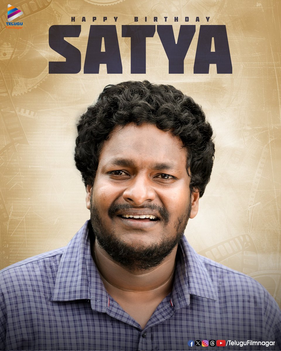 telugufilmnagar's tweet photo. Here's wishing one of the finest comedians of TFI #Satya a very Happy Birthday!! 🥳 🎊
May you continue to entertain us always and have a blockbuster year ahead 🤩
#HappyBirthdaySatya #HBDSatya #TFNWishes #TeluguFilmNagar https://t.co/8bOvq1dn6F