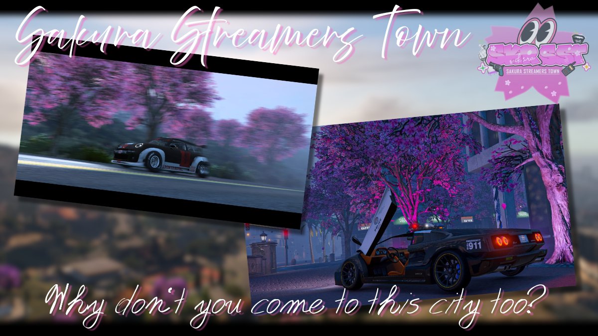 sakurasaba76's tweet image. ❀Sakura Streamers Town₊❀̥୭

この街では住民全員がエンターテイナー
そんな街で一緒にエンタメを作っていきませんか？

📝応募
x.gd/KnfE3
こちらは配信者サーバーとなっております
記載している条件はあくまで目安なので満たしていない方の応募も大歓迎です🌸

#SST #スト鯖 #FiveM