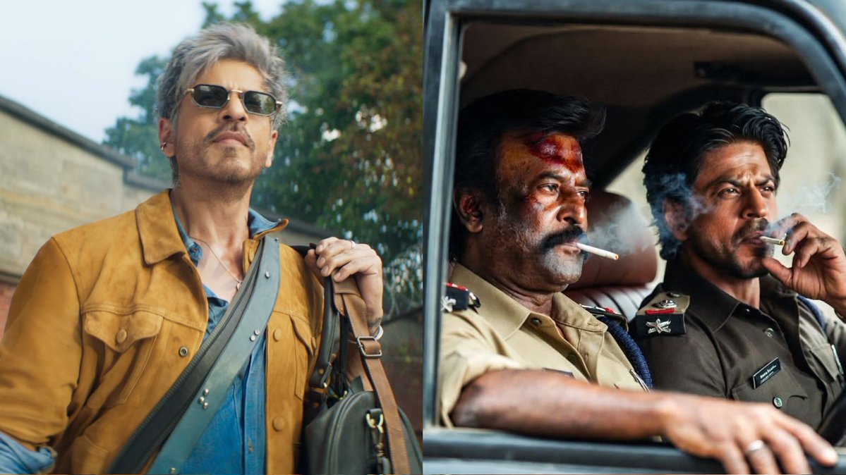 The Cameo is Confirm ✅️

Super Star #Rajinikanth &amp; King #ShahRukhKhan in Same Frame 🔥

1000Crs Loading...🧨