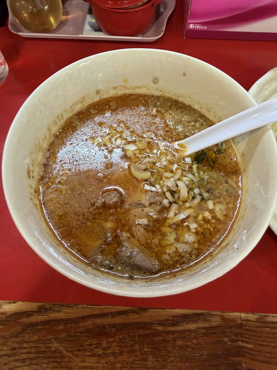 masha123da's tweet photo. 桃天花
とうてんか
89.311

坦々つけ麺　大盛　1000円 https://t.co/odeVv37qJi