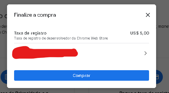 Beleza, no firefox esta no hospedado, só vou ter que esperar 24h para ele aceitar, o problema é que agora no chrome, eu tenho que pagar 5 DÓLARES (28 reais) para ele funcionar (se alguém me ajudar nisso... coloco no chrome)