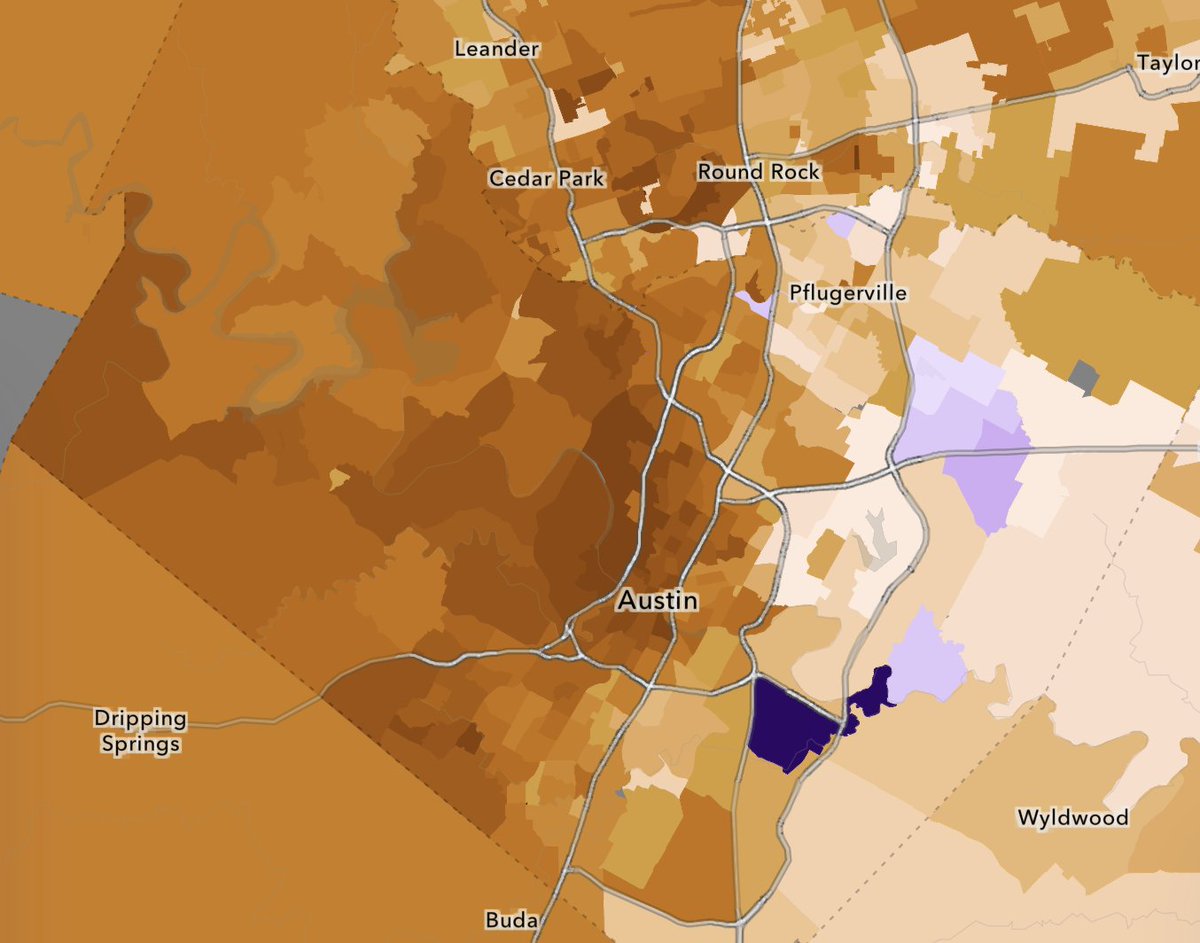This is Travis County (Austin), holy shit.

Talarico earning 90%+ in some precincts, 80%+ in the vast majority of the West Side. Blockbuster support from White voters of all ages, incomes, urban/rural.

These are Mamdani in Bushwick numbers.