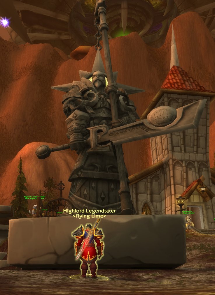 "Race does not dictate honor." - Tirion Fordring, Highlord, Order of the Knights of the Silver Hand. <a href="/Warcraft/">World of Warcraft</a>