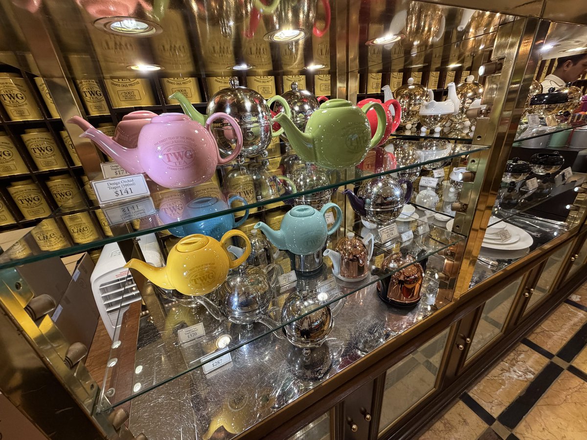 TWG TEAディズニークルーズ　シンガポール ディズニークルーズラインのTWGで買える美女と野獣のデザイン缶