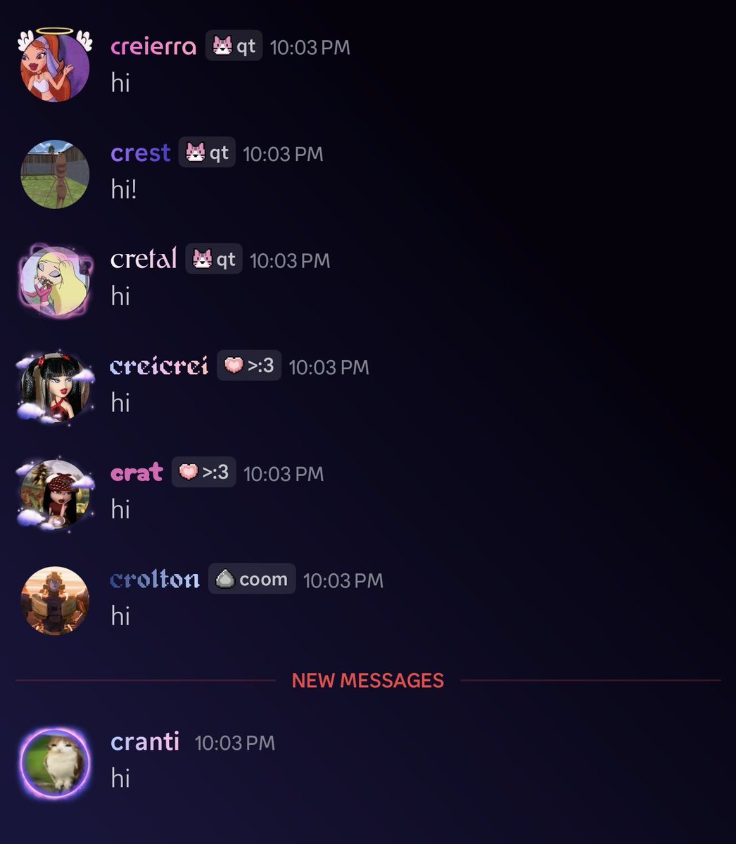 Crestamale's tweet photo. imagine hatin me and im just making a crest cult with my friends https://t.co/PEdB27cu6h