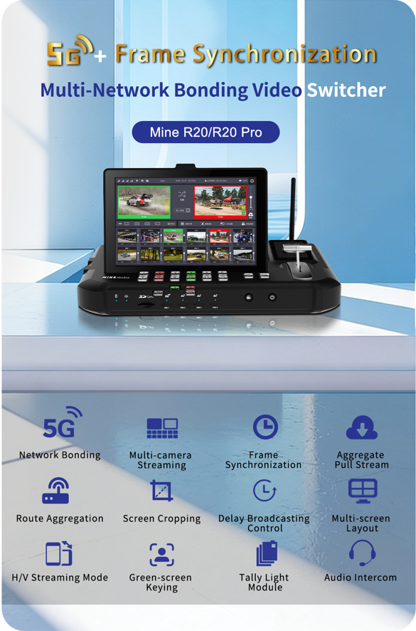 MangoChan12's tweet photo. 📣 Exciting News! The Mine R20 5G Bonding Switcher is HERE and ready to ship! 🚀

👇 Drop a comment or DM us to order yours today!

#MineMedia #MineR20 #LiveStreaming #VideoSwitcher #5GBonding #BroadcastingGear #StreamingSolutions https://t.co/B8mVbEKveH