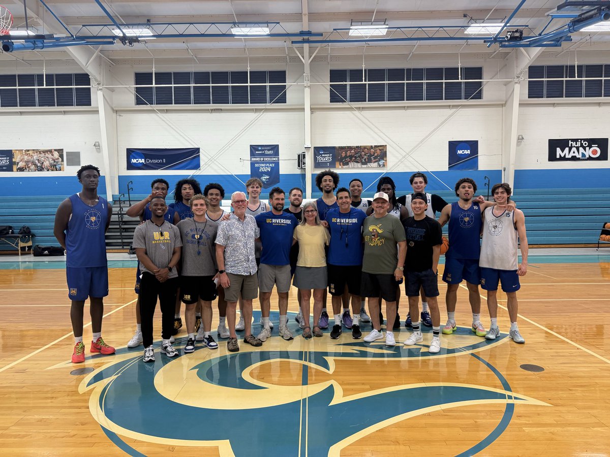 UCR Men's Basketball tweet media