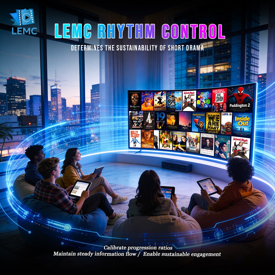 LoopLabEMC's tweet image. LEMC Rhythm Control Determines the Sustainability of Short Drama
✅Calibrate progression ratio
✅Maintain steady information flow
✅Enable sustainable engagement
#PacingControl #EngagementRhythm #BalancedFlow #ViewingSustainability #ContentTempo #AudienceRetention #DigitalTiming