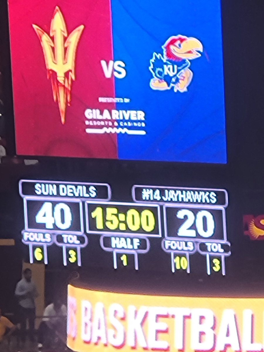 StacyH11's tweet photo. Halftime! Go Devils!!
#asubasketball #asu https://t.co/jdiUrlczQV