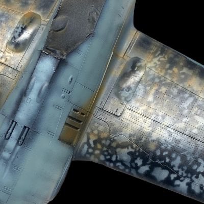 205Hobbies's tweet photo. 【偶然ではない】
規則的でもない。
この“間”が、
面を生かす。
77 Propeller
エアブラシステンシル。
DETAILS MATTER.
#模型塗装 #エアブラシ #飛行機模型 #Weathering #205Hobbies https://t.co/kxGlWS128D