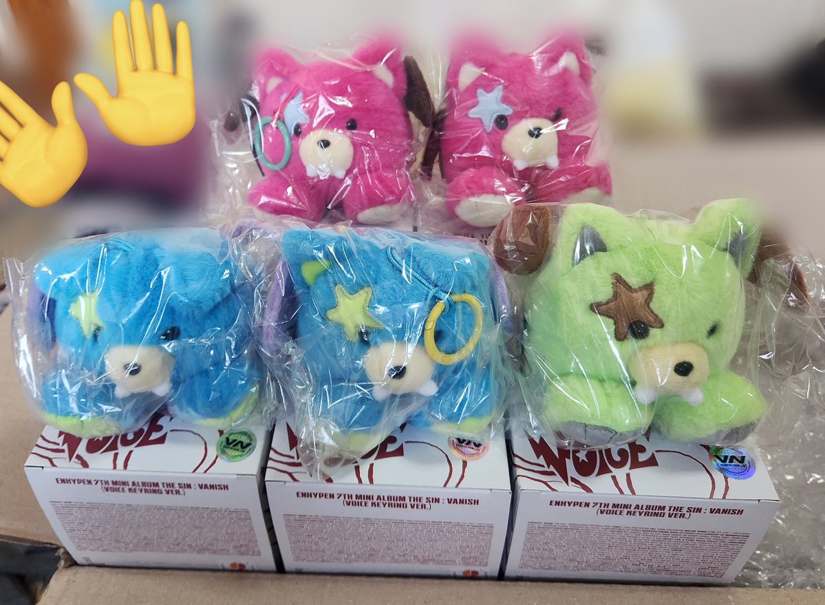 ENHYPEN THE SIN：VANISH キーリングボイス 交換

譲：ジェイ2・ジェイク2・ソンフン

求：ジョンウォン2・ソヌ2・ニキ

今更なんですが共同分なので推し以外求めております〜ᐢ ̥_  ̫ _ ̥ᐢ♡

お気軽にDMかリプライでお声がけください〜！

#ENHYPEN交換