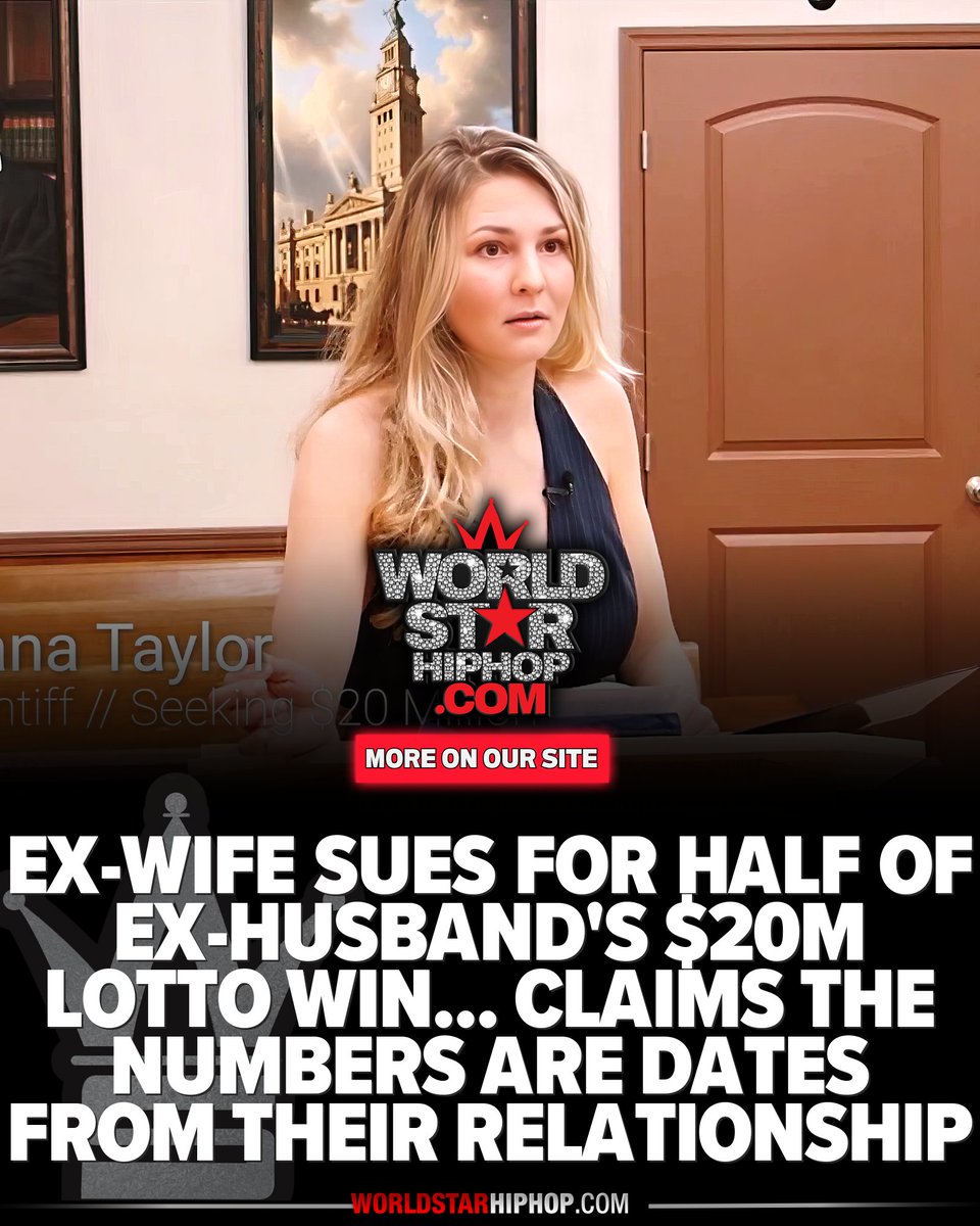Mark Taylor finalized his divorce at 9am. That same afternoon, he bought a lottery ticket on a whim and won $20 million. His ex-wife Diana is now suing him for half, claiming the winning numbers (2, 7, 14, 21, 28, 39) represent significant dates from their marriage. Mark says