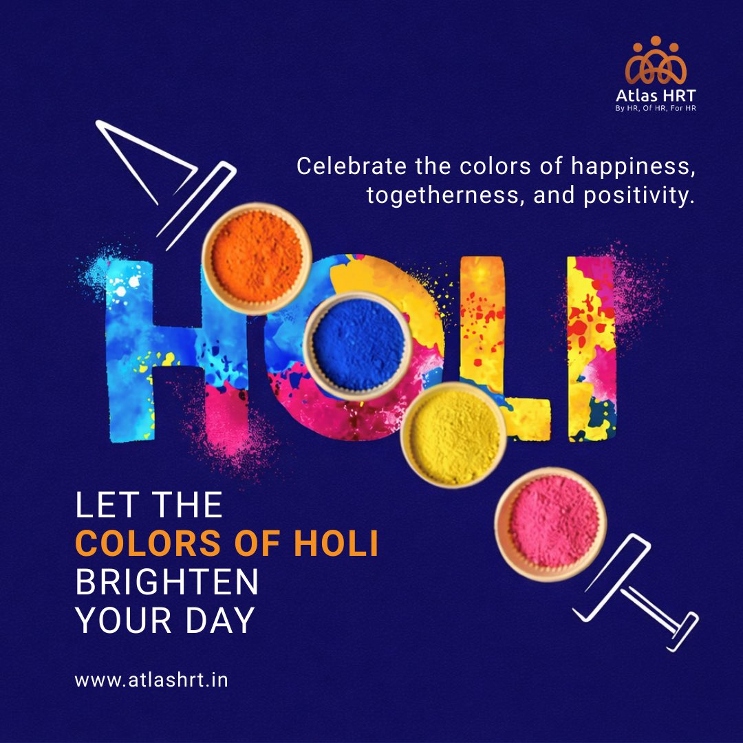 AtlasHrt's tweet photo. Let the colors of Holi brighten your day with happiness and positivity. 🎨

Wishing you a joyful and vibrant Holi!
#AtlasHRT #HappyHoli https://t.co/vV7Nar4AUj