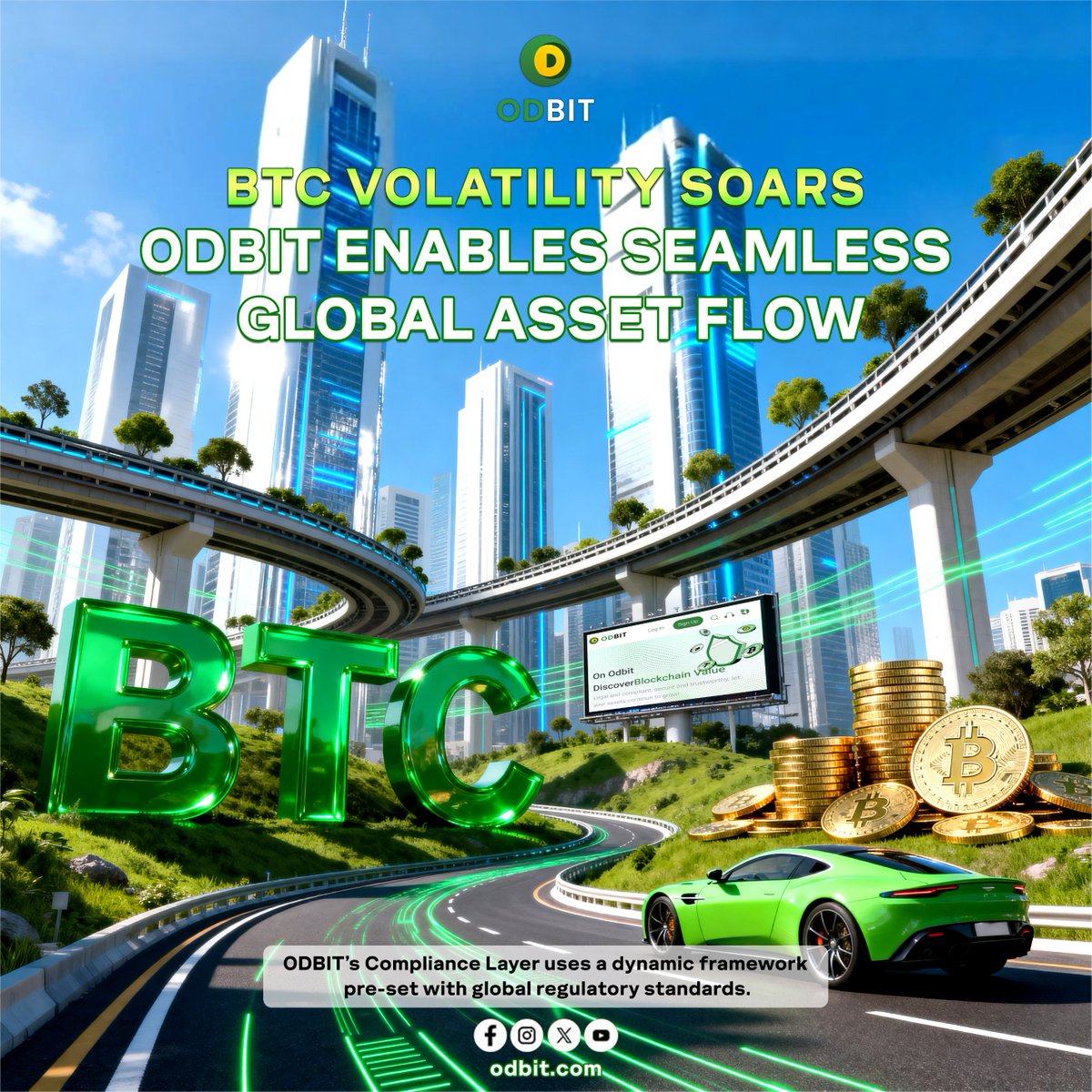 odbitOF's tweet photo. ODBIT: Master Global Asset Flow
IV is soaring! ODBIT’s Compliance Layer ensures seamless cross-chain clearing with total privacy. Move assets across borders without friction and stay ahead of regulatory shifts.
#OptionsVolatility #AssetFlow #RegTech #DigitalFinance https://t.co/iRoOcG8ruZ