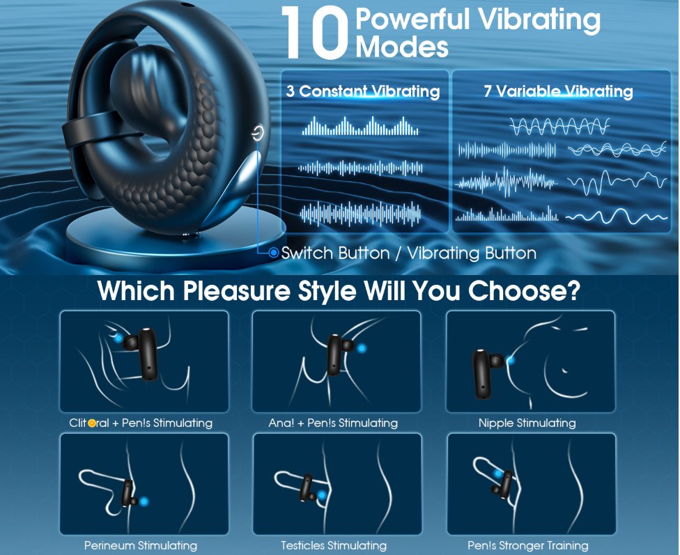 iWinYouGoHome's tweet photo. 💕🎁Cock Ring for Couples - Pleasure for Both

❤️‍🔥【Fun & Stimulating Multi-Mode Penis Toys】
🤩【Beaded Cockringvirbator - Flexible Play and Exploration】
💎【Comfort & Control Adjustable Cock Ring】
📱【App Controlled Vibrator for Solo Fun or Couple Play】

New arrivals available for testing now!!!🎊🎊🎊