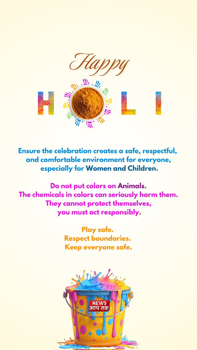 TakAndaman's tweet photo. Happy Holi 2026 ! https://t.co/pbH7hsjxx1