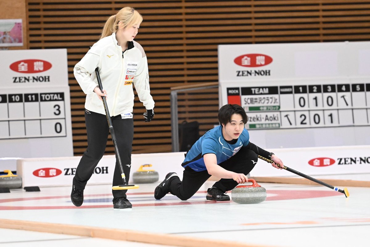 日本MD選手権】 一戸・鈴木 〈予選第3試合〉 vs 北澤・宿谷 8-6で勝利