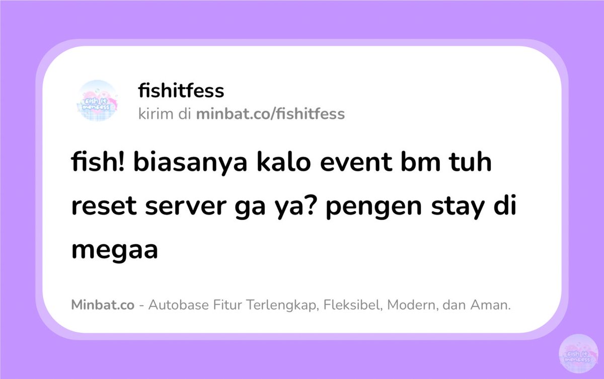 FISH IT FESS ‼️ WTT CANTUMIN UNAME tweet media