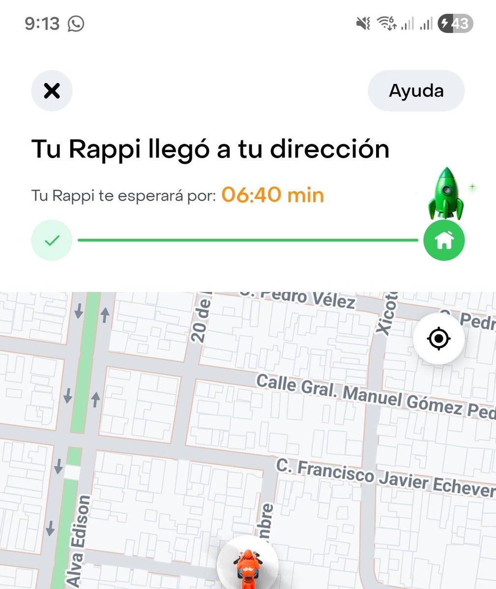 YanFcop's tweet photo. @RappiMexico hice pedido por rappi turbo me entrego el pedido pero me marca que el repartidor sigue en el punto y no finalizo la orden no hay problema? Para que no genere algun cobro por el tiempo de espera? Le envio mensaje pero no recibo respuesta https://t.co/44p7FT8J2T