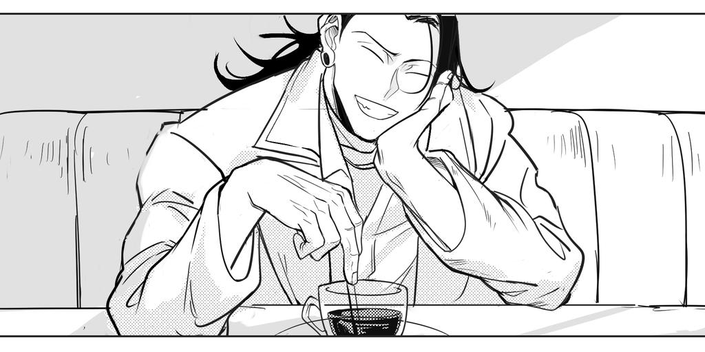 #五夏 #satosugu #jujutsukaisen
#getosuguru 
COFFEE