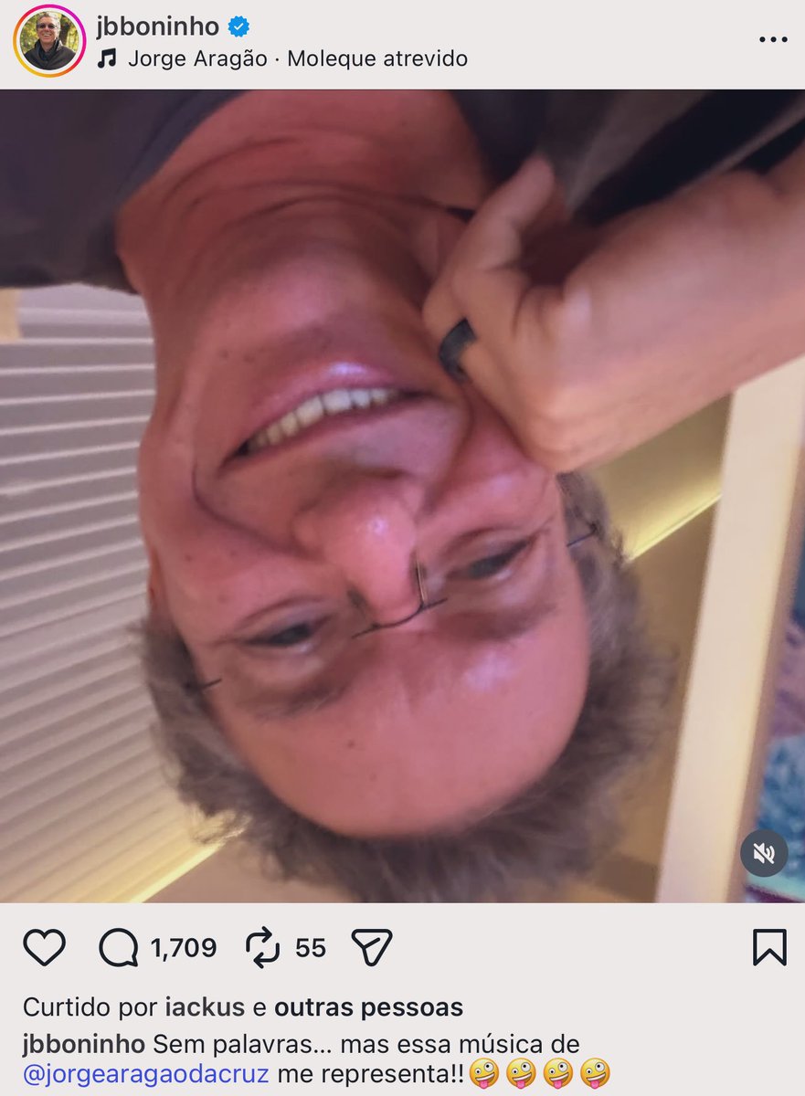 O Boninho debochando da atual direção do bbb no Instagram kkkkkkkkkkkkkk é isso que eles merecem mesmo!!!! #BBB26