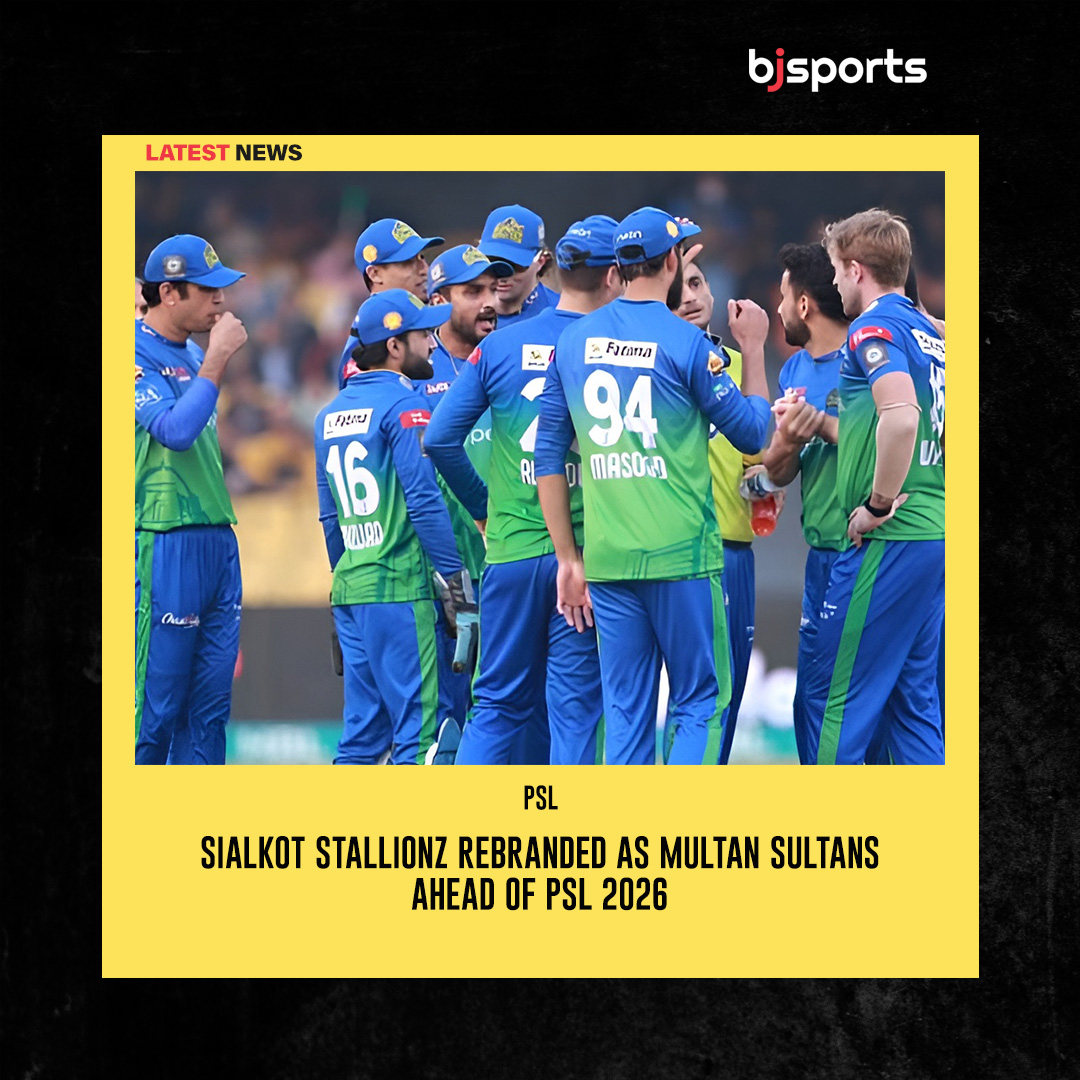 Sialkot Stallionz rebranded as Multan Sultans ahead of PSL 2026 👉 Read ...