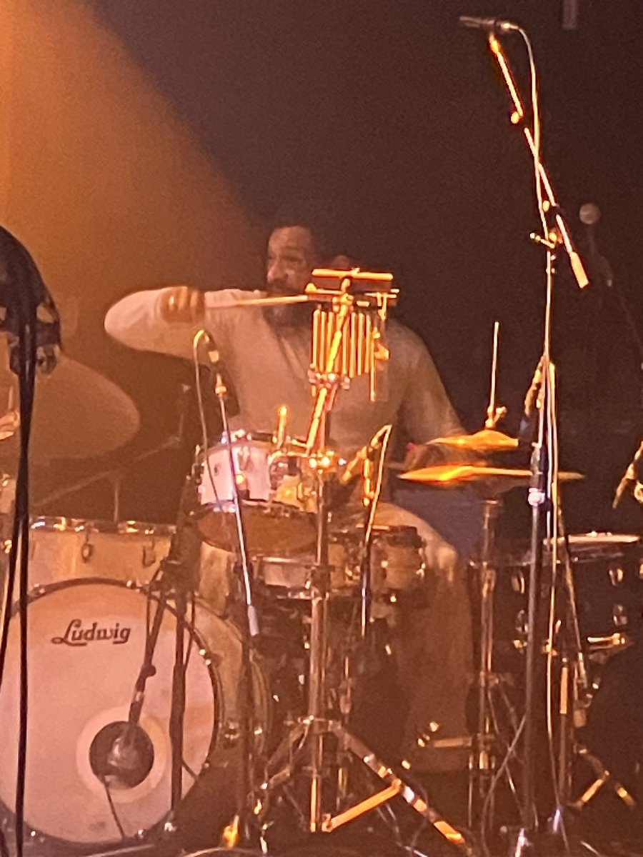 kimtv's tweet image. Glad I made it to the Makaya McCraven show (work was on some bs) because, truly, live music heals. #mimh #highervibes