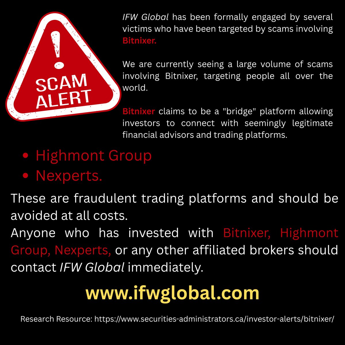 ifwglobal's tweet photo. We don't just investigate, we inform.   https://t.co/IPOgqrI77Z https://t.co/LcN43mzpxs