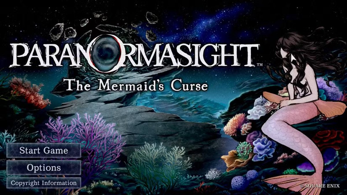 I gotta say after finishing  paranormasight: the mermaids curse, this is may be my new favorite title screen for a game ever even succeeding xenoblade 2 for mainly the fact that they found a way to integrate it into the story. <a href="/SquareEnix/">Square Enix</a> pls make more of these games.