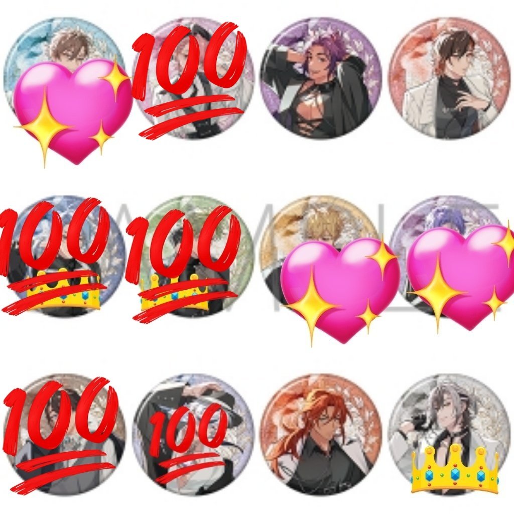 譲渡】NU:カーニバル ぬカニ 缶バッジ 4周年 譲)!モルフィス2 八雲3(2