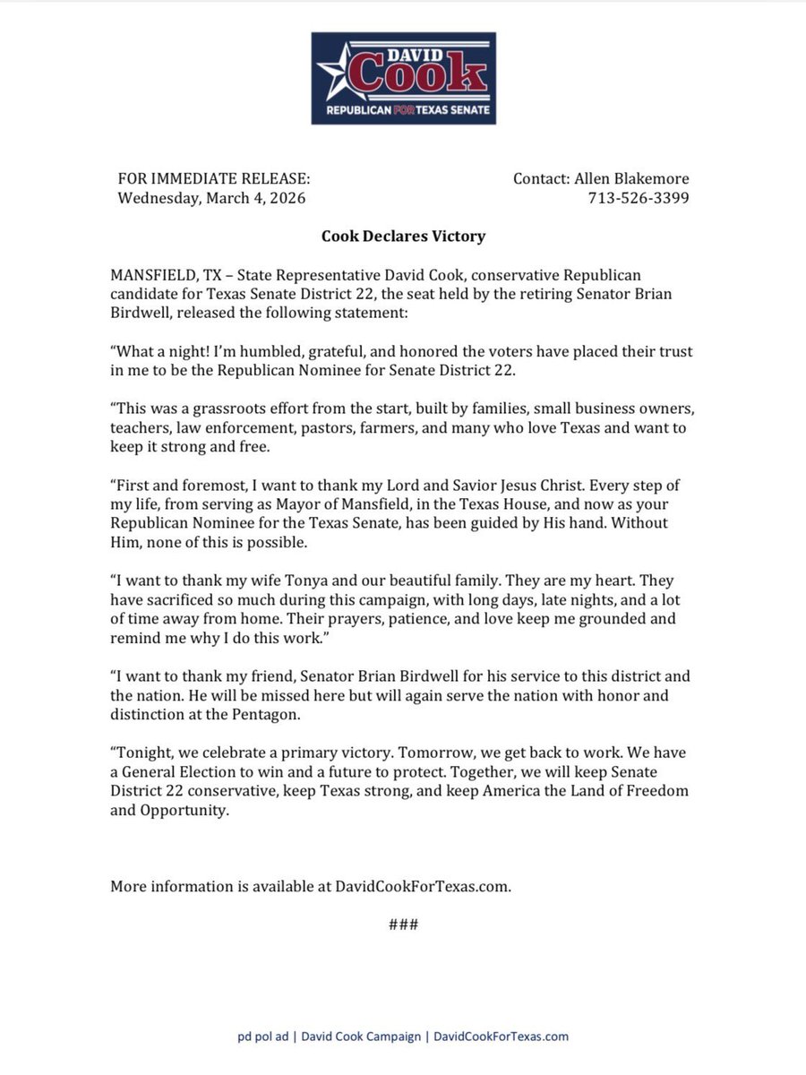 David Cook tweet media