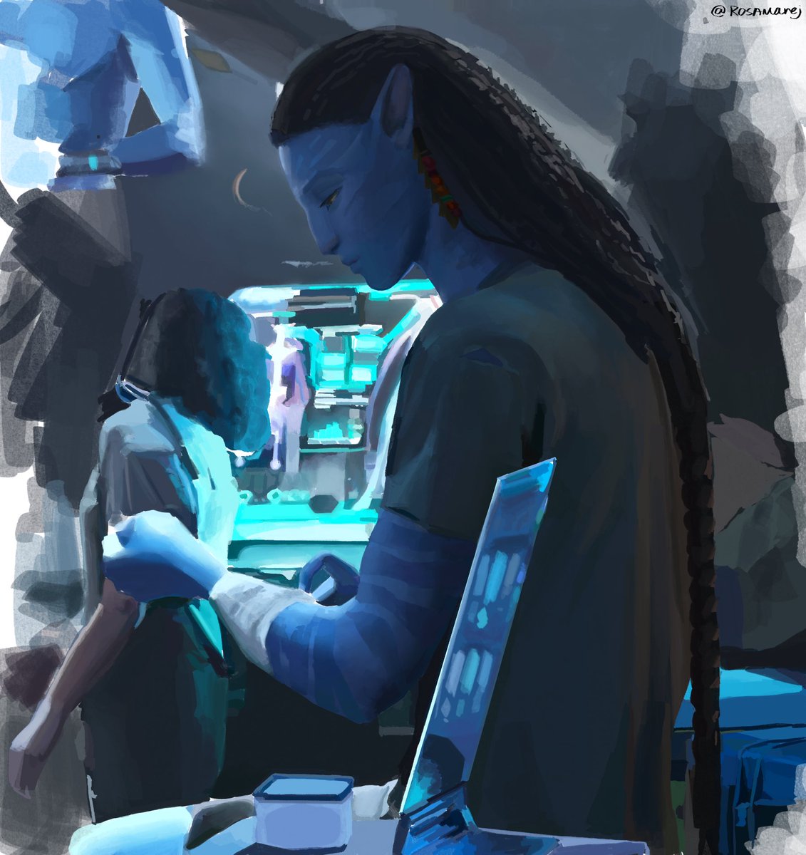 old art, he looks so much like neytiri i didn’t even notice when i drew this