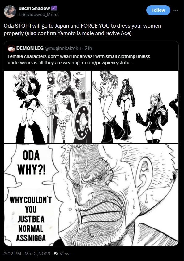 Mental illness

These people need to be put in a box and never allowed to read manga again
