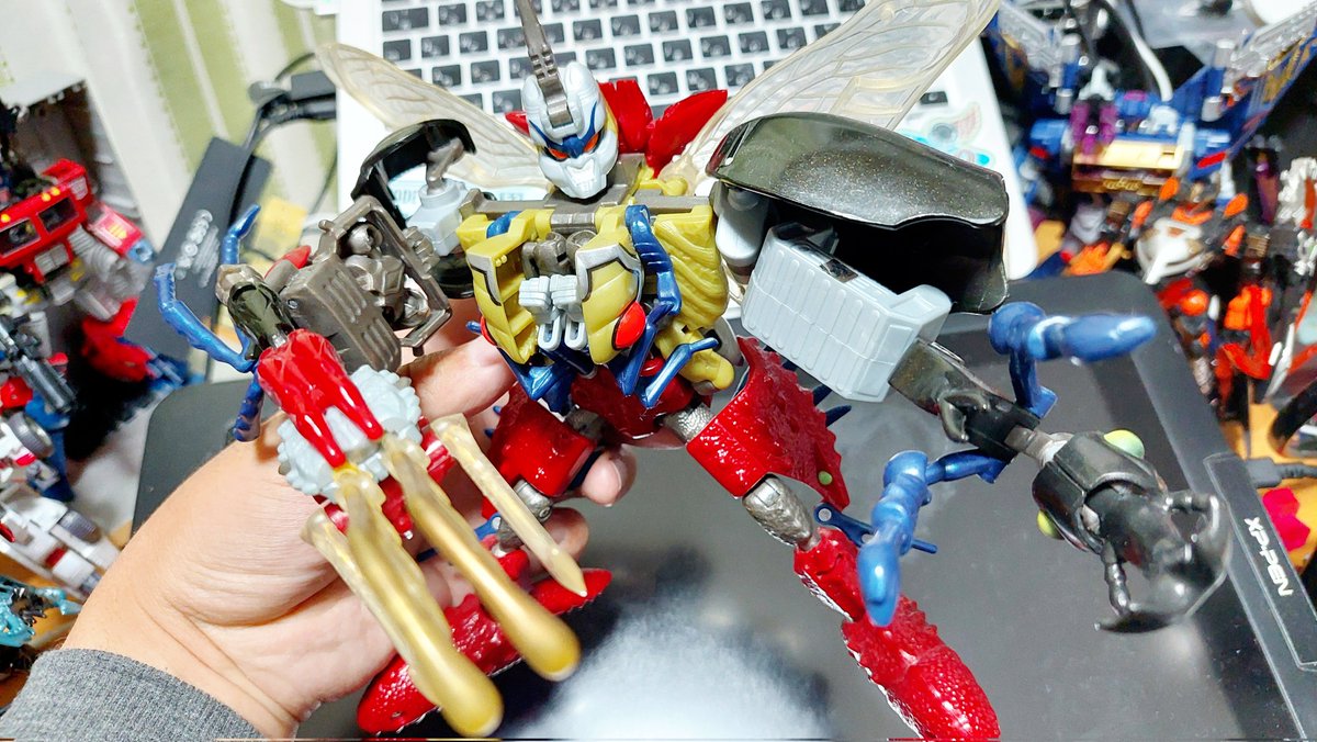 お昼休みに一枚だけTF玩具写真を貼ろう ビーストウォーズII トリプル