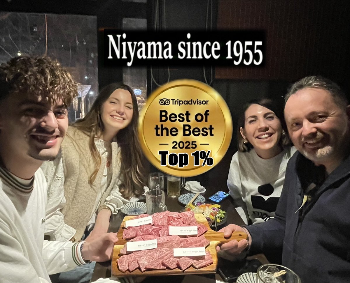 ryutaro199's tweet photo. Cherry blossom season is fast approaching! Please make your reservations early, as we expect to be fully booked during the spring holidays. Secure your spot now and enjoy the finest Kobe beef in the heart of the enchanting spring atmosphere.  #KobeBeef  #Niyama #KyotoSteak https://t.co/p2ErnIZmbj