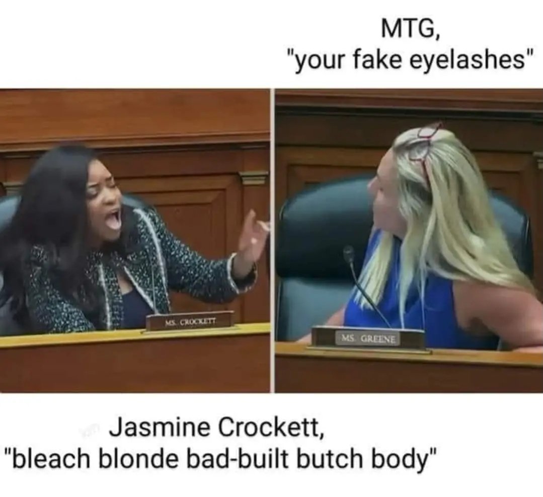 themagaking's tweet photo. In the spirit of bipartisanship, I think we can all agree the country is better off without these two clowns in Congress. https://t.co/0glQw8FTfx