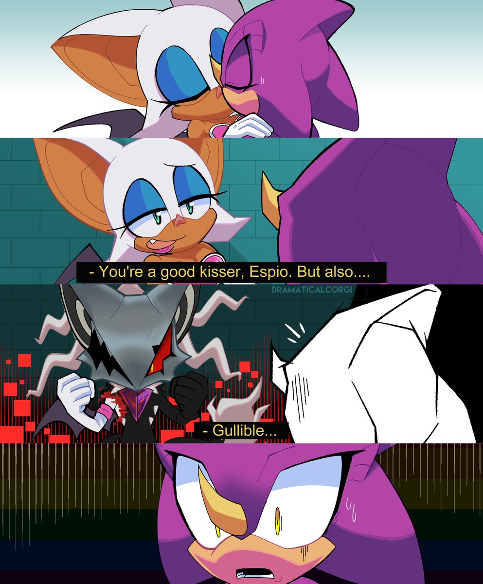 i really hope rouge ends up being infinite in disguise, oh please oh please oh please oh please !!! 

#ChaotixCaseFiles #sonic