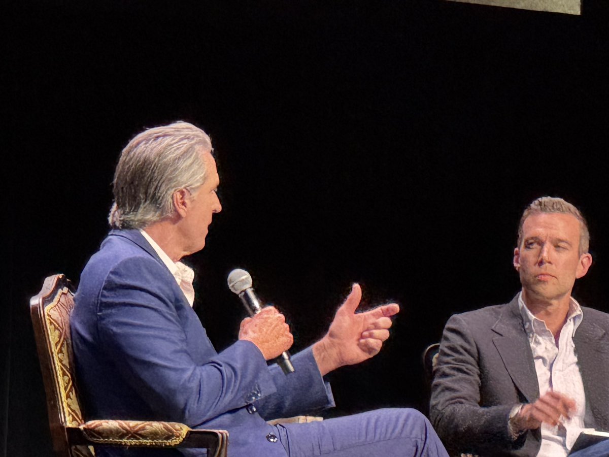 In the room with <a href="/GavinNewsom/">Gavin Newsom</a> <a href="/CAgovernor/">Governor Gavin Newsom</a> <a href="/JenSiebelNewsom/">Jennifer Siebel Newsom</a>  Hoping to meet my 5th-First Cousin. <a href="/Ancestry/">Ancestry</a>