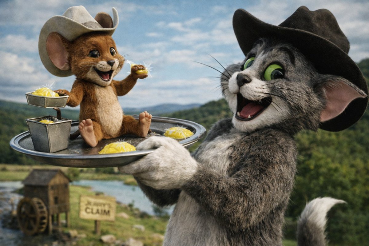 hari_aiedit's tweet photo. Cartoons we grew up with…
Now rendered in real life cinematic mode🪄

Prompt:
Convert this into an ultra-realistic, cinematic, fully photorealistic scene. The characters must be transformed into real human versions of the original uploaded references, keeping their identity, facial structure, key features, and overall likeness intact.