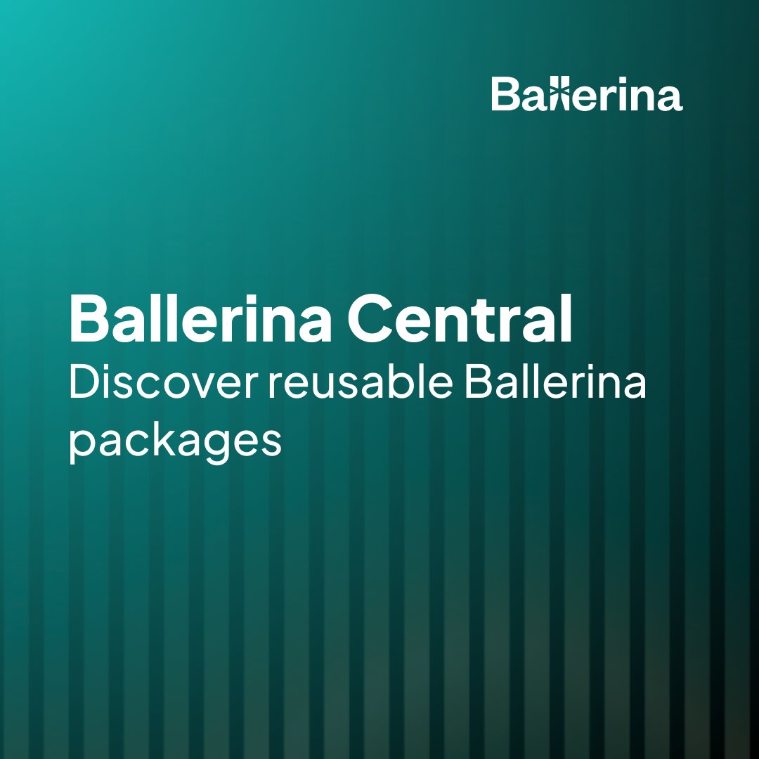 Ballerina tweet media