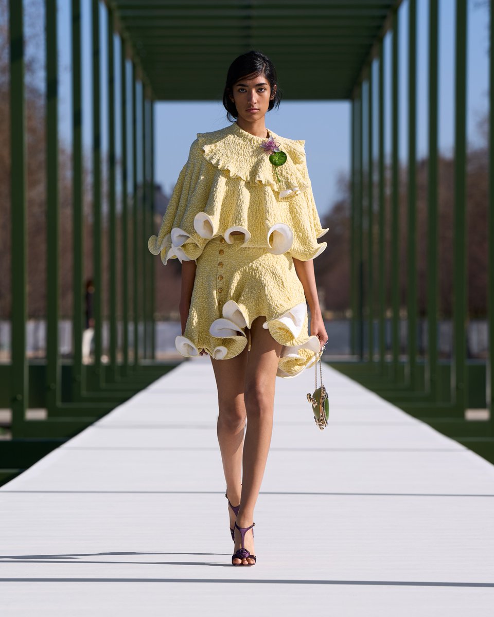 Dior Autumn Winter 2026-2027. Look 48 - nature meets artifice in