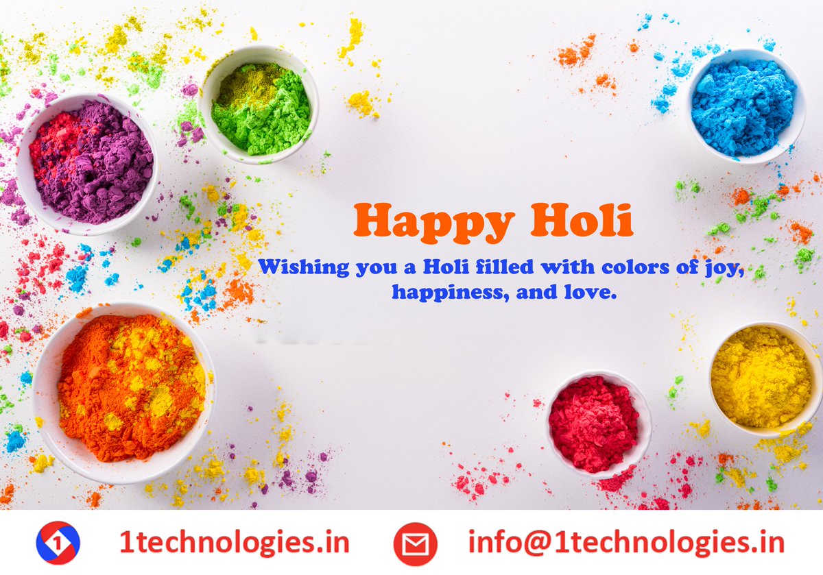 1_Technologies's tweet photo. #1Technologies #HappyHoli #Holi2026 #DigitalInnovation #GrowYourBusiness #CreativeSolutions #DigitalSuccess #BrandGrowth #WebDesignCompany #TechWithCreativity  #FestivalOfColors #HoliVibes #CelebrateWithColors https://t.co/voyNDOL38u