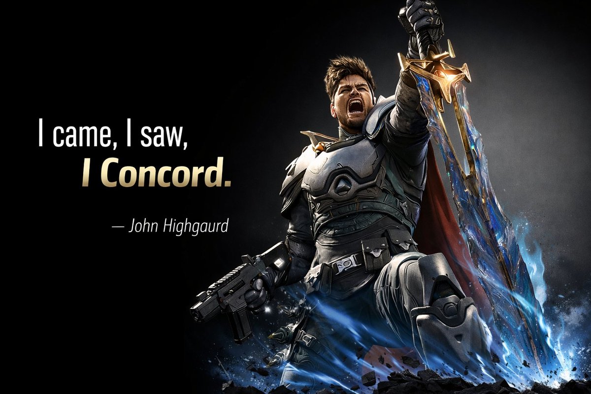 MeladTheBad's tweet photo. At least it was playable for a longer time than Concord... 🥹 https://t.co/dVI2CwHLk3