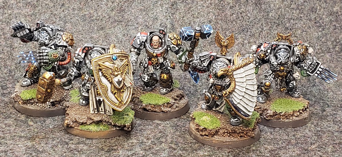CarotGun's tweet photo. @johnabranch804 The Esteemed Bill &amp;Ted, veteran assault terminators. I need to retake pics of these guys. https://t.co/2zVqclmcMC