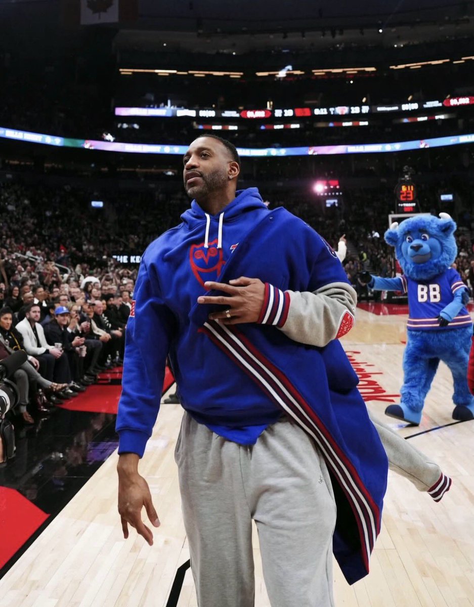 Tracy McGrady rocking OVO