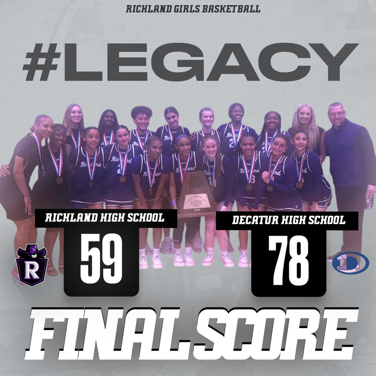 Richland Girls Basketball tweet media