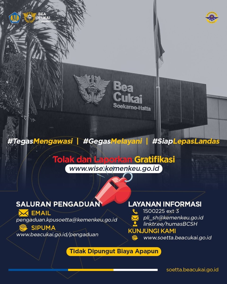 Bea Cukai Soekarno-Hatta tweet media